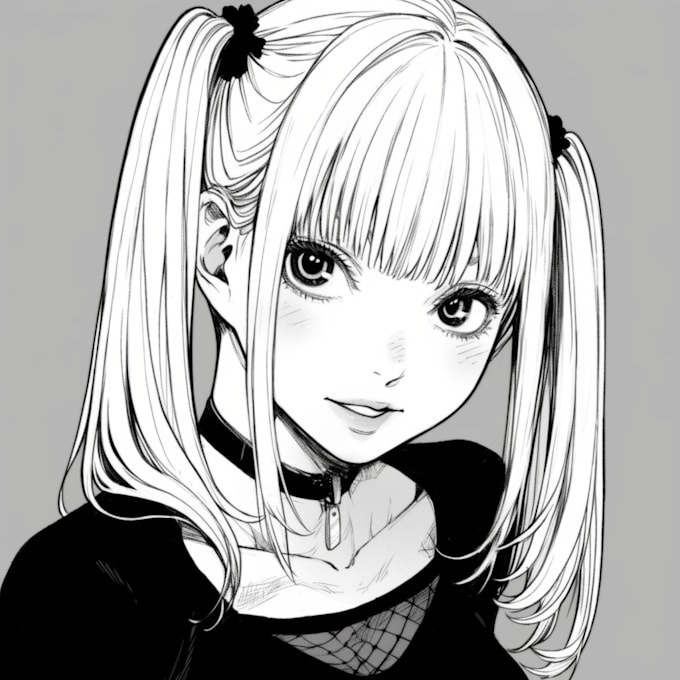 draw you, your anime manga character, anything