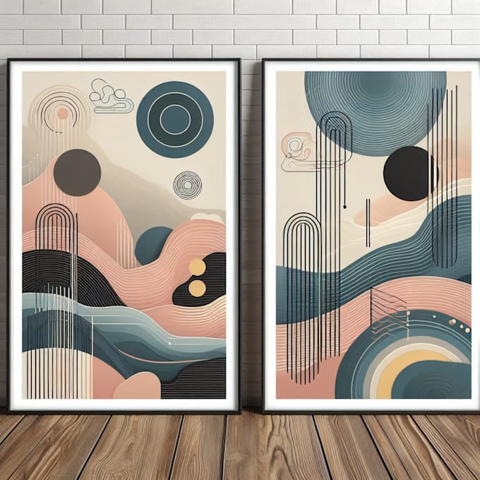 design unique abstract wall art, digital art, wall art