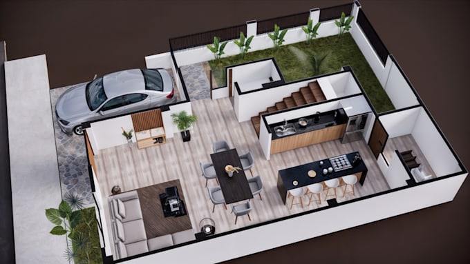 3d express layout in 48 hours by Jonathanisaaccc | Fiverr
