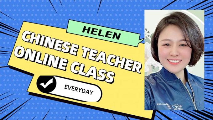tutor and teach you to learn chinese
