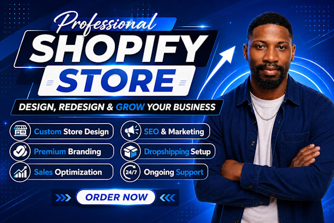 revamp shopify store update redesign setup shopify website