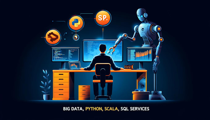 any python or scala spark  related task for you