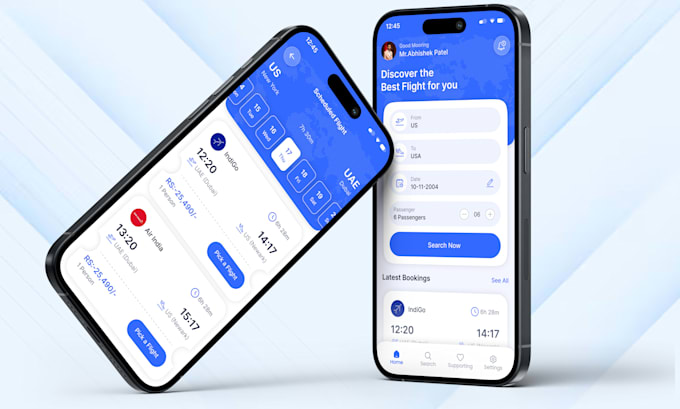 do ui ux design for saas web app dashboard, mobile app design in