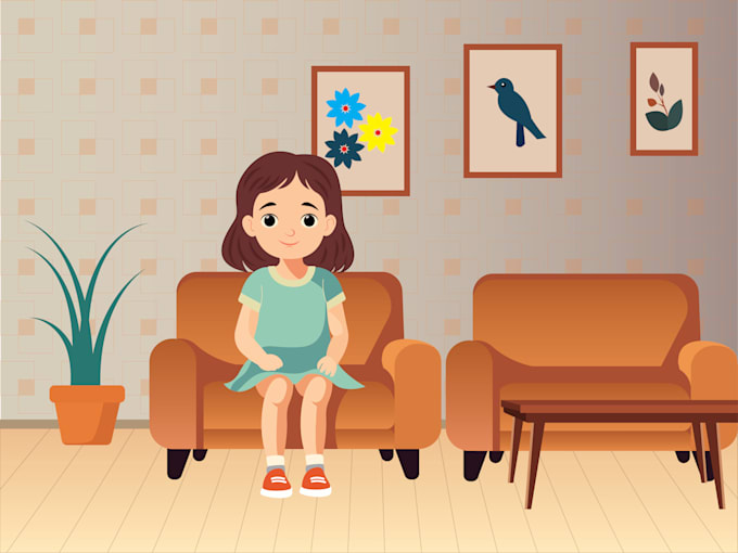 create adorable illustrations for children book