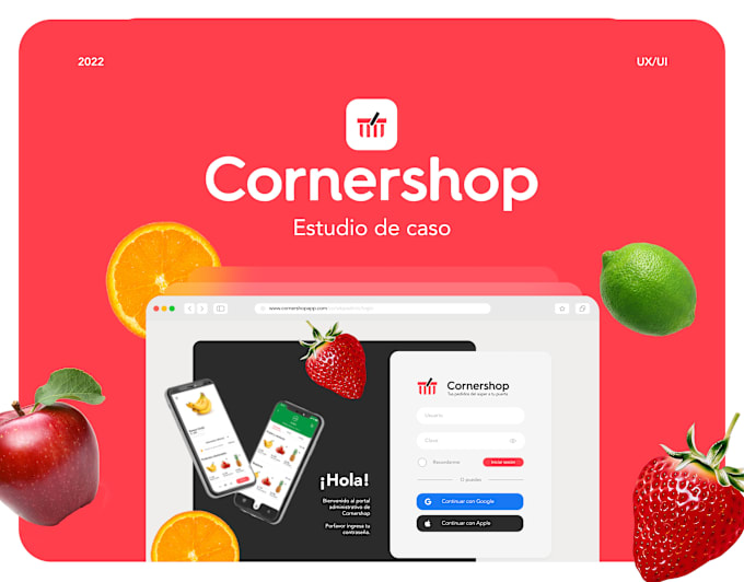 create a complete website design