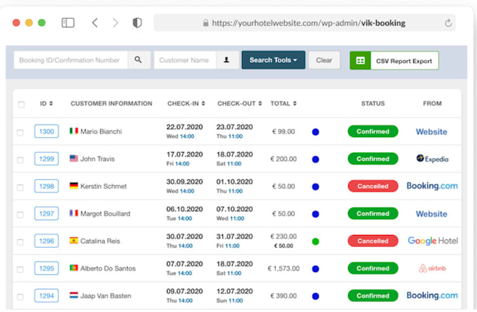 custom development for vik booking and hotel booking platforms