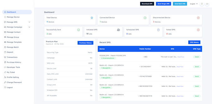 do SMS marketing platform as saas