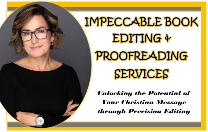 be your christian book editor and proofreader, book editing