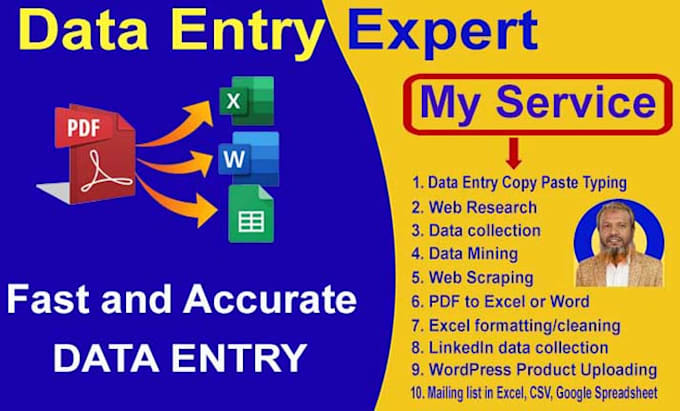 do fastest data entry, copy paste, web research job