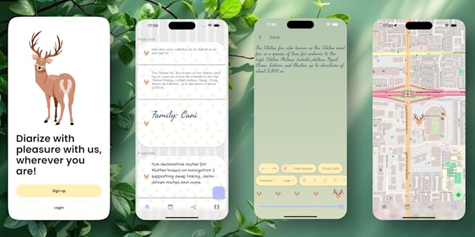 develop flutter mobile, desktop or web applications