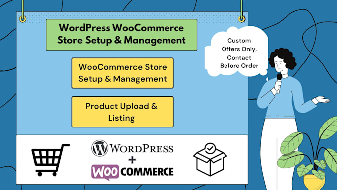 develop, manage and optimize your woocommerce store with product uploads