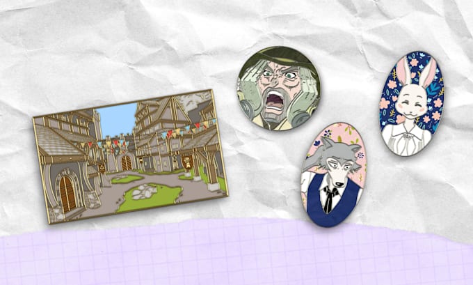 create a mockup of your pin or medal