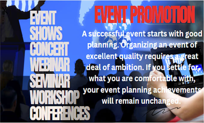 do action oriented eventbrite setup, eventbrite promotion, event promotion