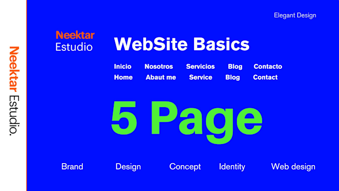 diseñaré un sitio web profesional para tu empresa