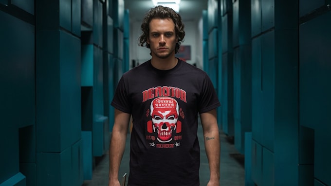 do an eye catching typography tshirt design