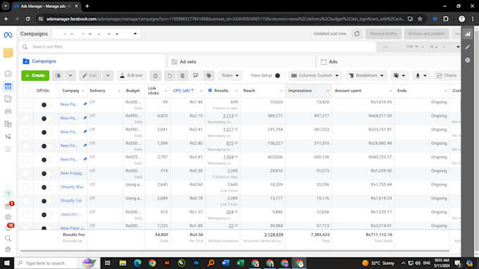 create facebook, insta lead generation ads for your business