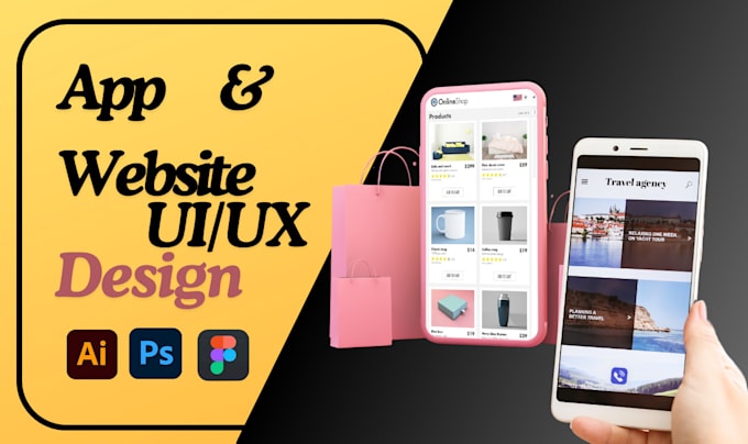 Develop a ui ux website figma mobile app ui ux, ui ux design in figma ...
