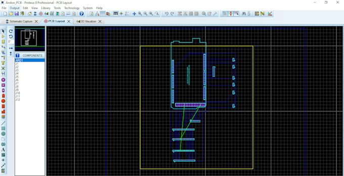 Design circuits schematics and pcb layouts in proteus, easyeda and