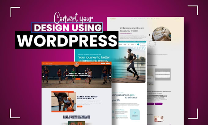 build clone wordpress website design, redesign, revamp woocommerce landing page