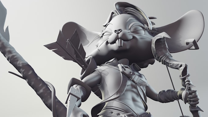 modelador de personajes 3d