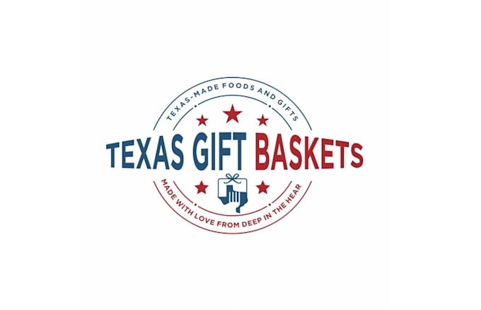 texas gift baskets logo design