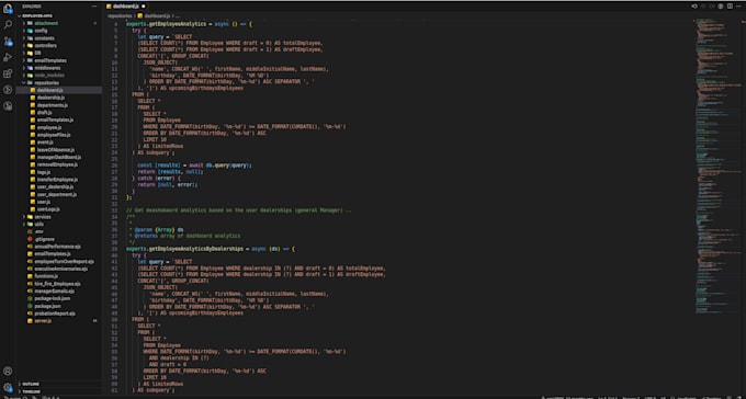 be your nodejs backend developer for developing apis