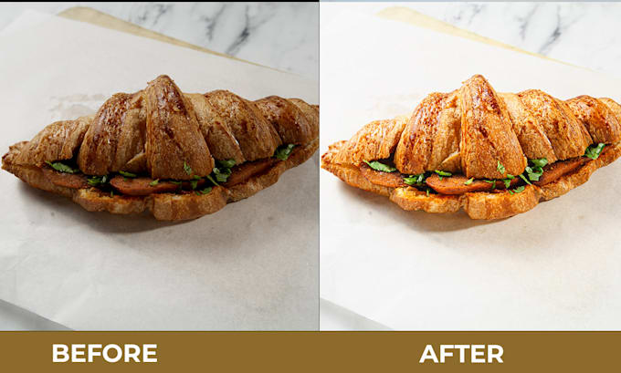 pro food edits with unlimited retouches