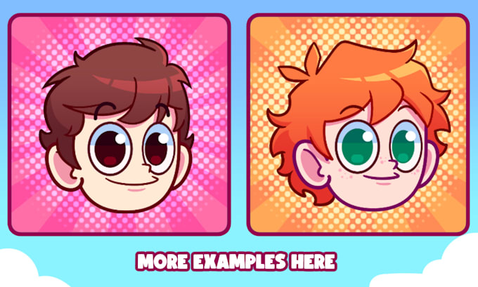 draw a custom cartoon icon
