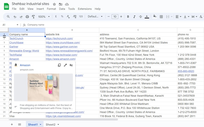 do targeted lead  generation, email list building, data collection, web research