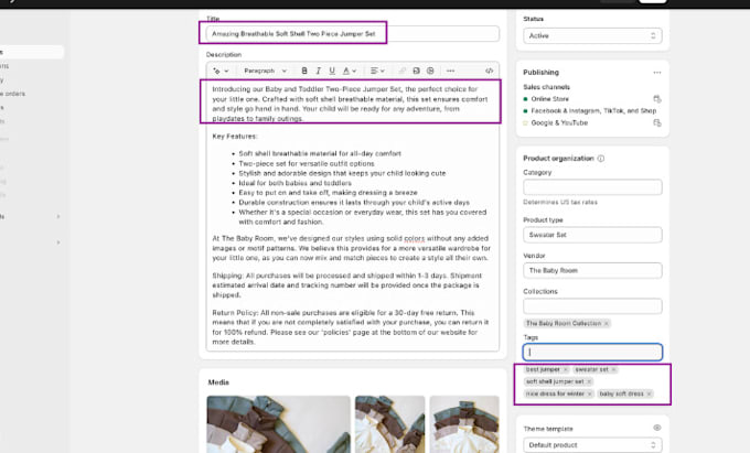 do shopify seo for 1st page ranking on google top position