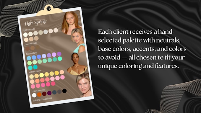 find your perfect colors with expert seasonal color analysis