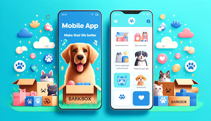 create an app like barkbox