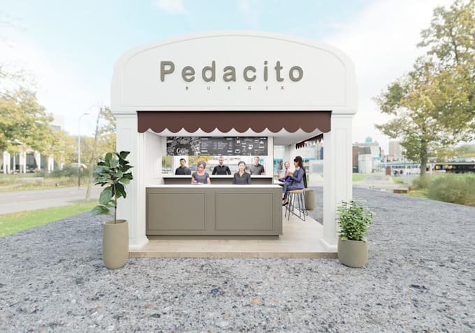 do 3d commercial exterior and interior rendering