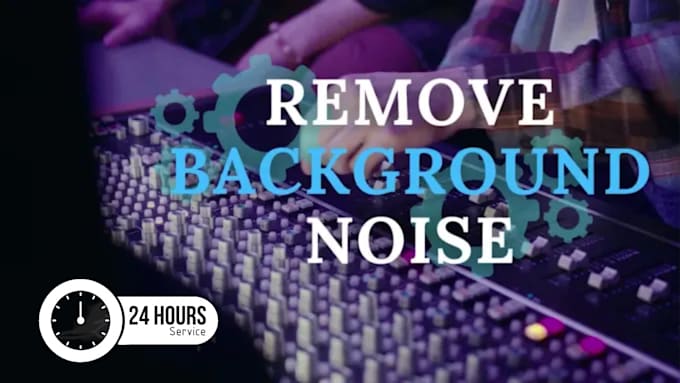 remove background noise or music from your audio or video