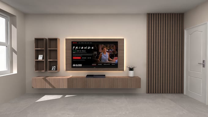 3d design bathrooms, kitchens, TV walls and bedrooms using virtual worlds