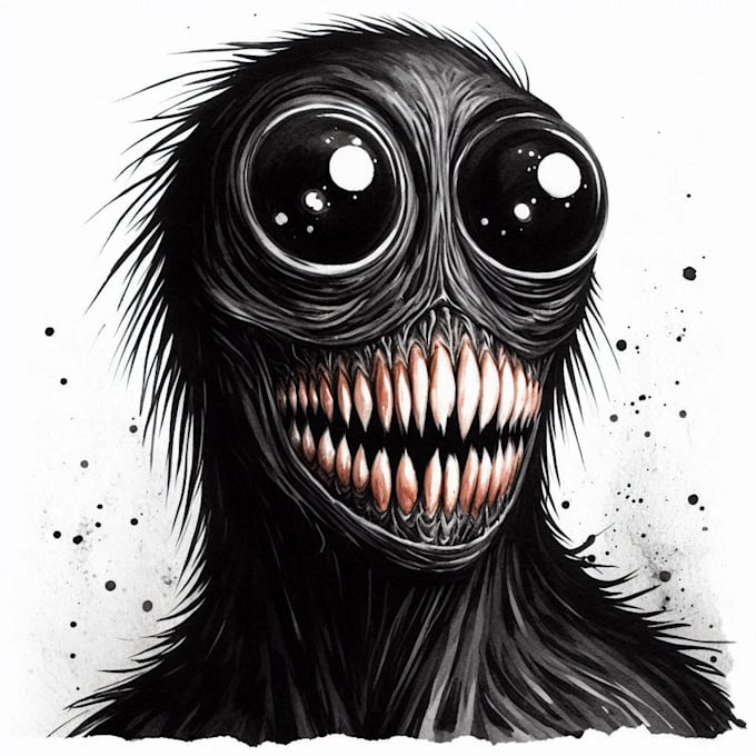 Create horror concept art using ai by Josmilln | Fiverr