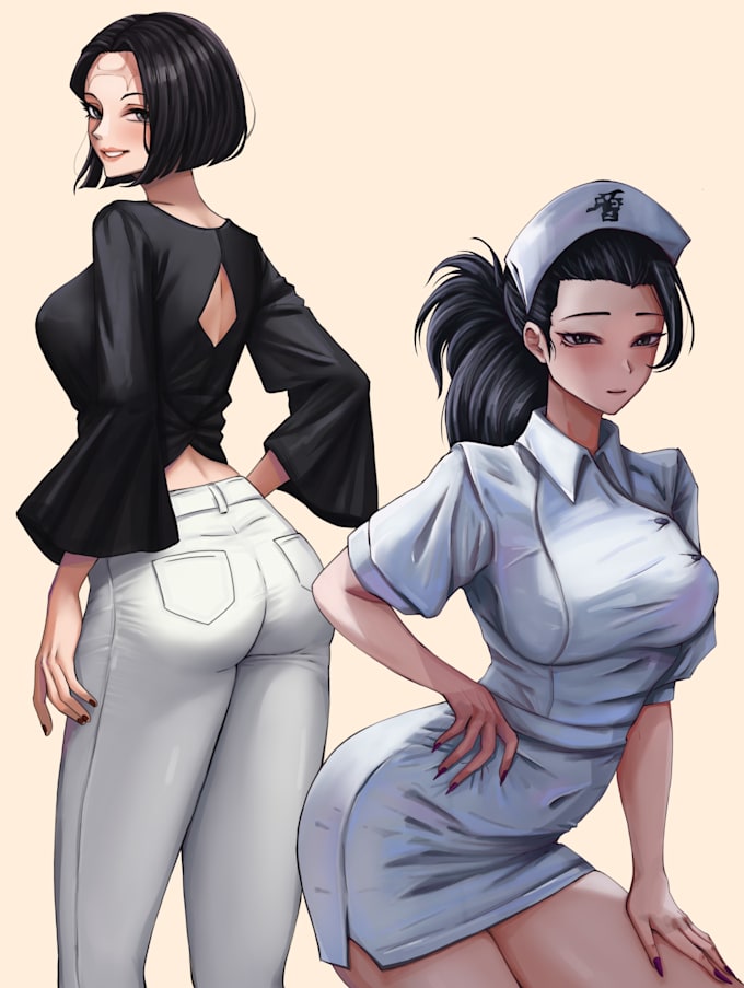 draw nsfw,sfw, anime art, character art, fanart