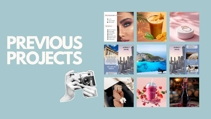 design professional and creative posts for social media