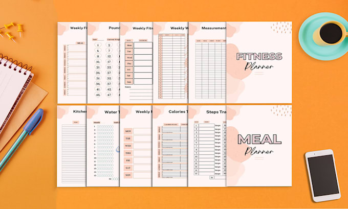 do custom planner or journal design