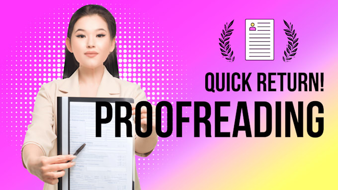 do polished and perfect professional proofreading services
