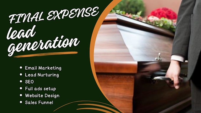 generate final expense burial insurance lead generation burial website