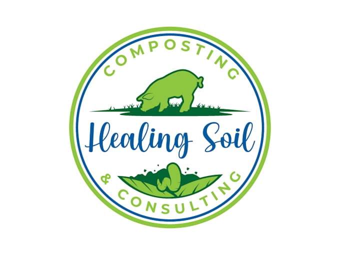 design a contemporary pig farm logo using a fresh idea