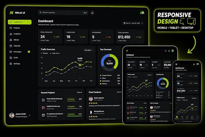 create stunning website UI UX designs using figma