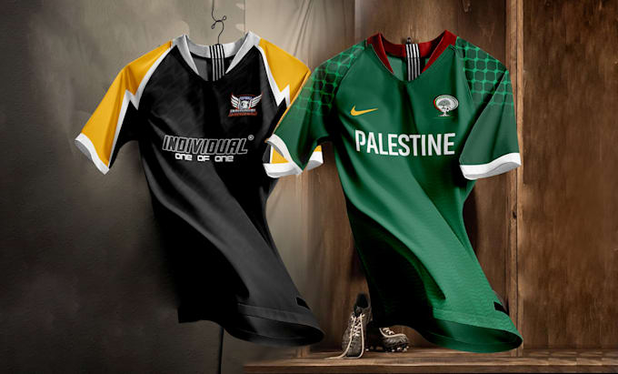 create professional soccer jersey design