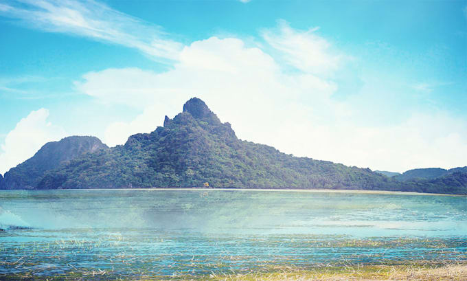 create cinematic matte paintings in movie scenes