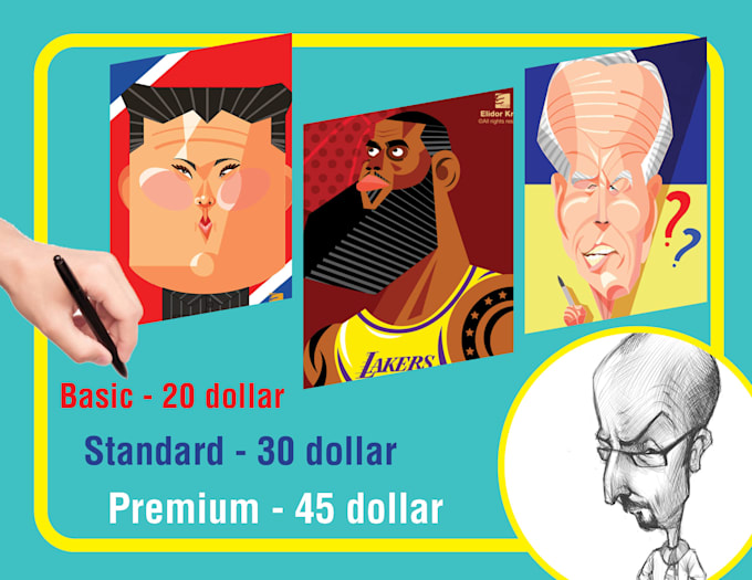 create funny popart characters, for you