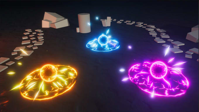 Create vfxs and shaders, using unity vfxs and shader graphs, skybox for ...