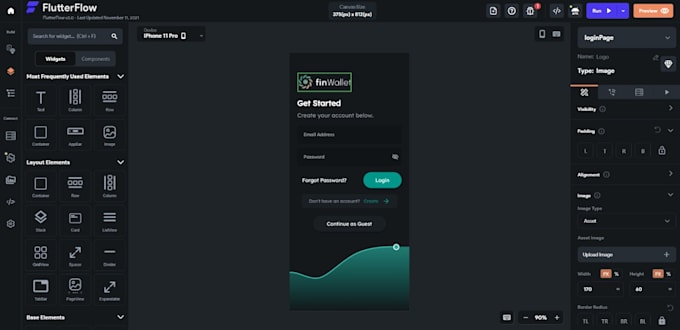 Create flutter app, widgets and flutter flow app for you by Hassan_gsis ...
