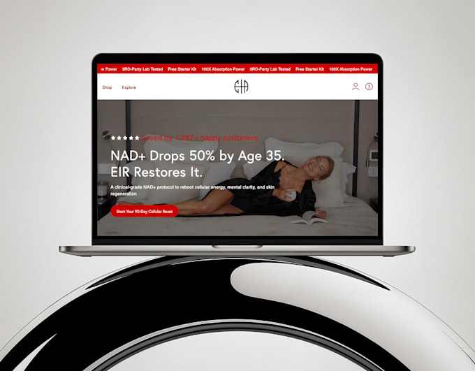 design or redesign your shopify website, ecommerce store