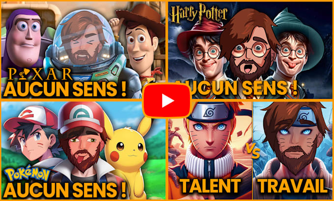design amazing eye catchy youtube thumbnail in one hour